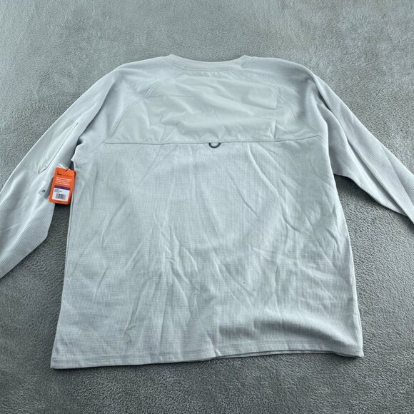 Bass Outdoor Glacier Gray XXL Performance Thermal Long Sleeve Henley NWT 4663 - Picture 2 of 11